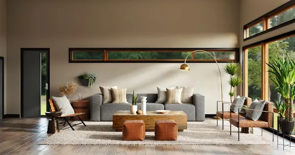 Interior design floor plan layout