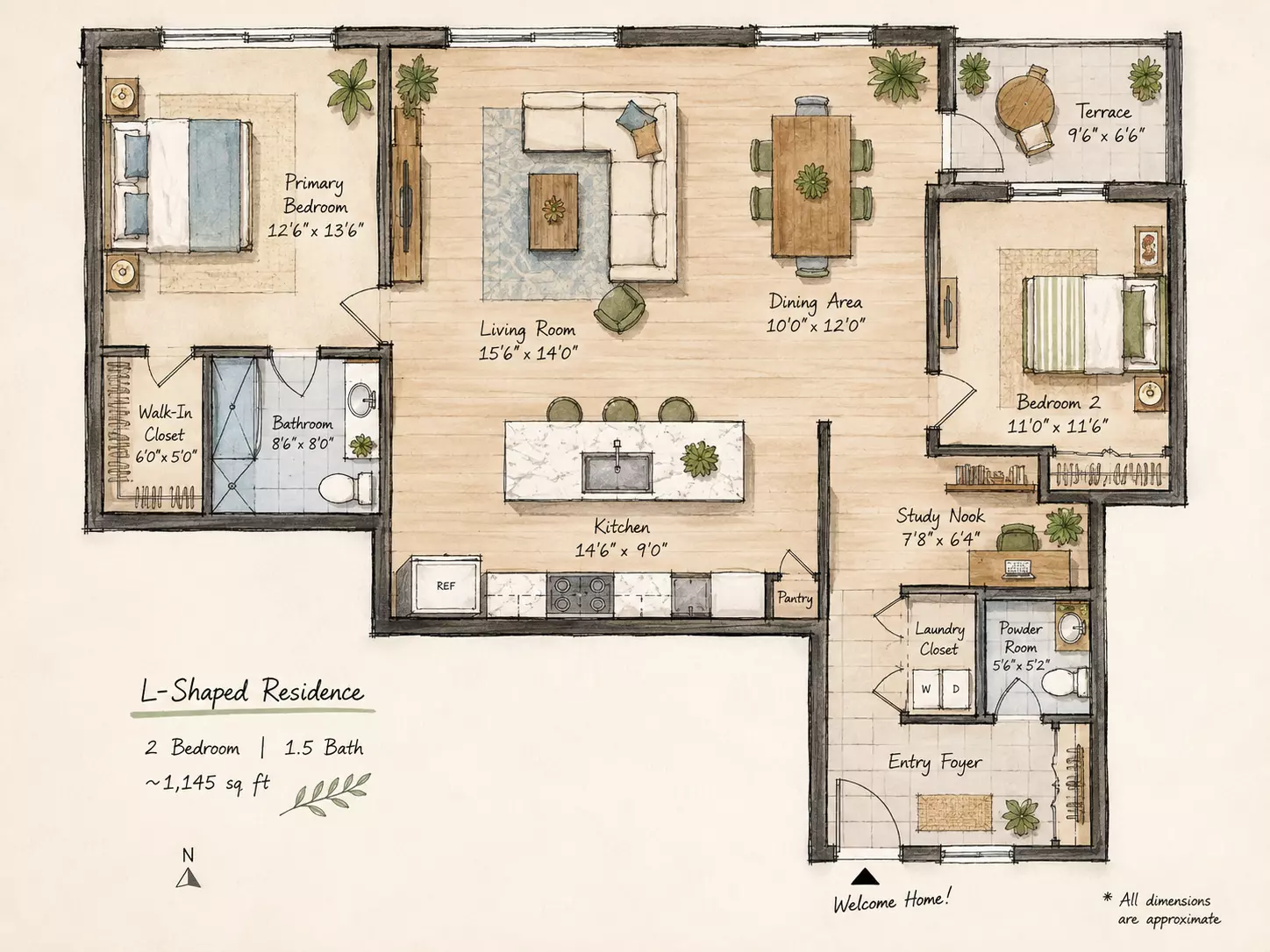Hand-Drawn