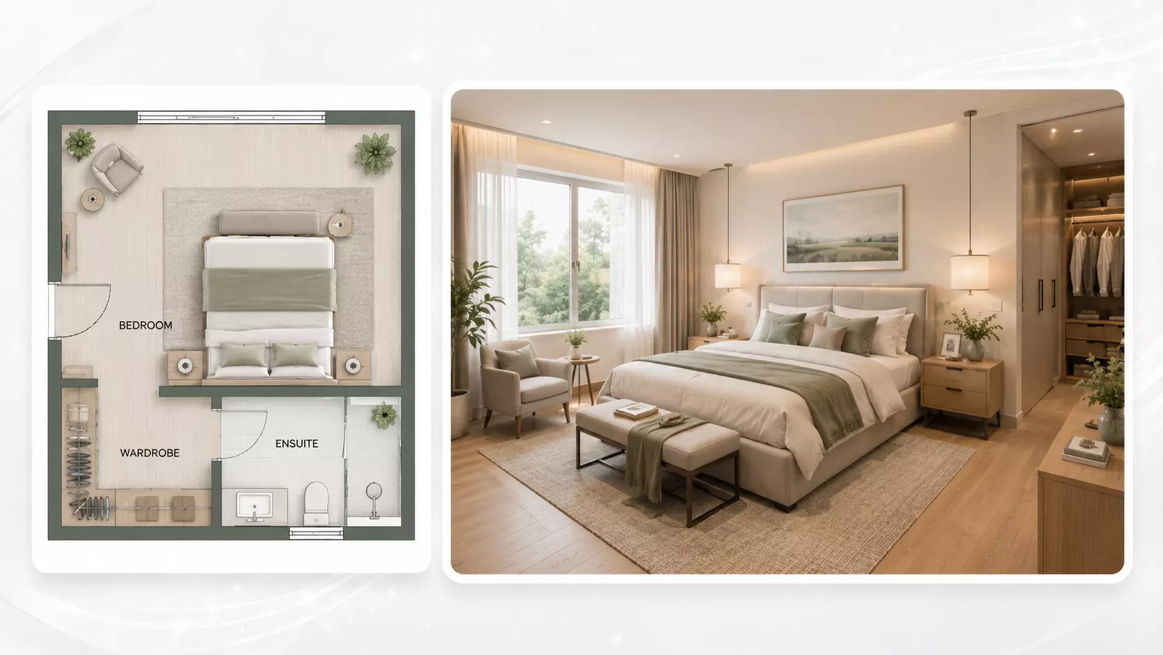 AI Bedroom Floor Plan Designer