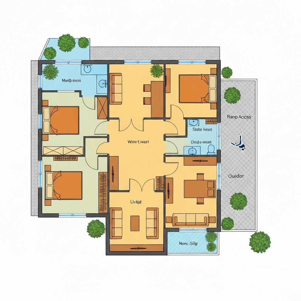 Accessible Floor Plan Layout