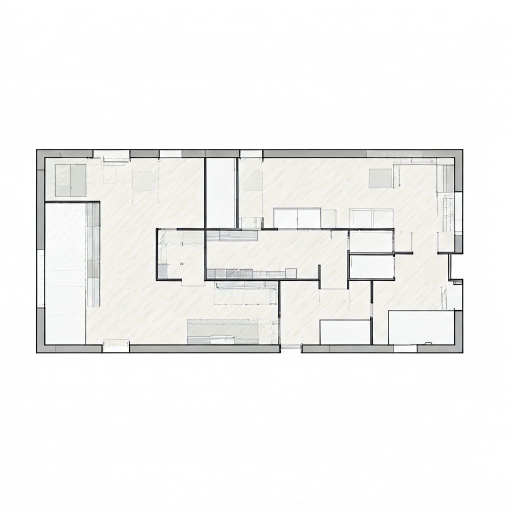 Modern Open Floor Plan Layout