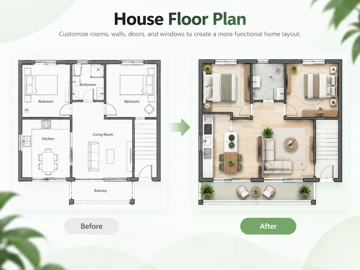 Edited house floor plan