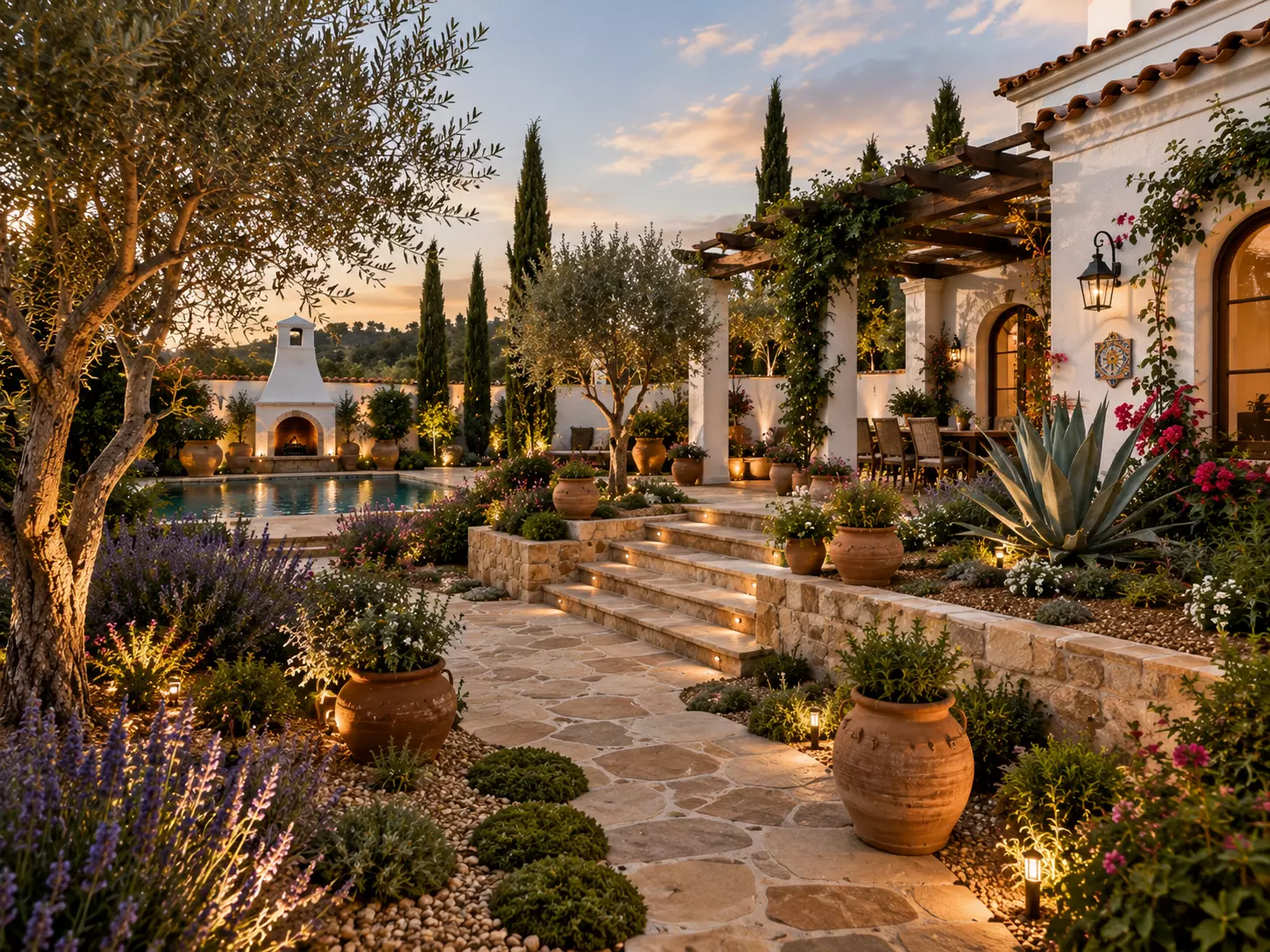 Mediterranean landscape design