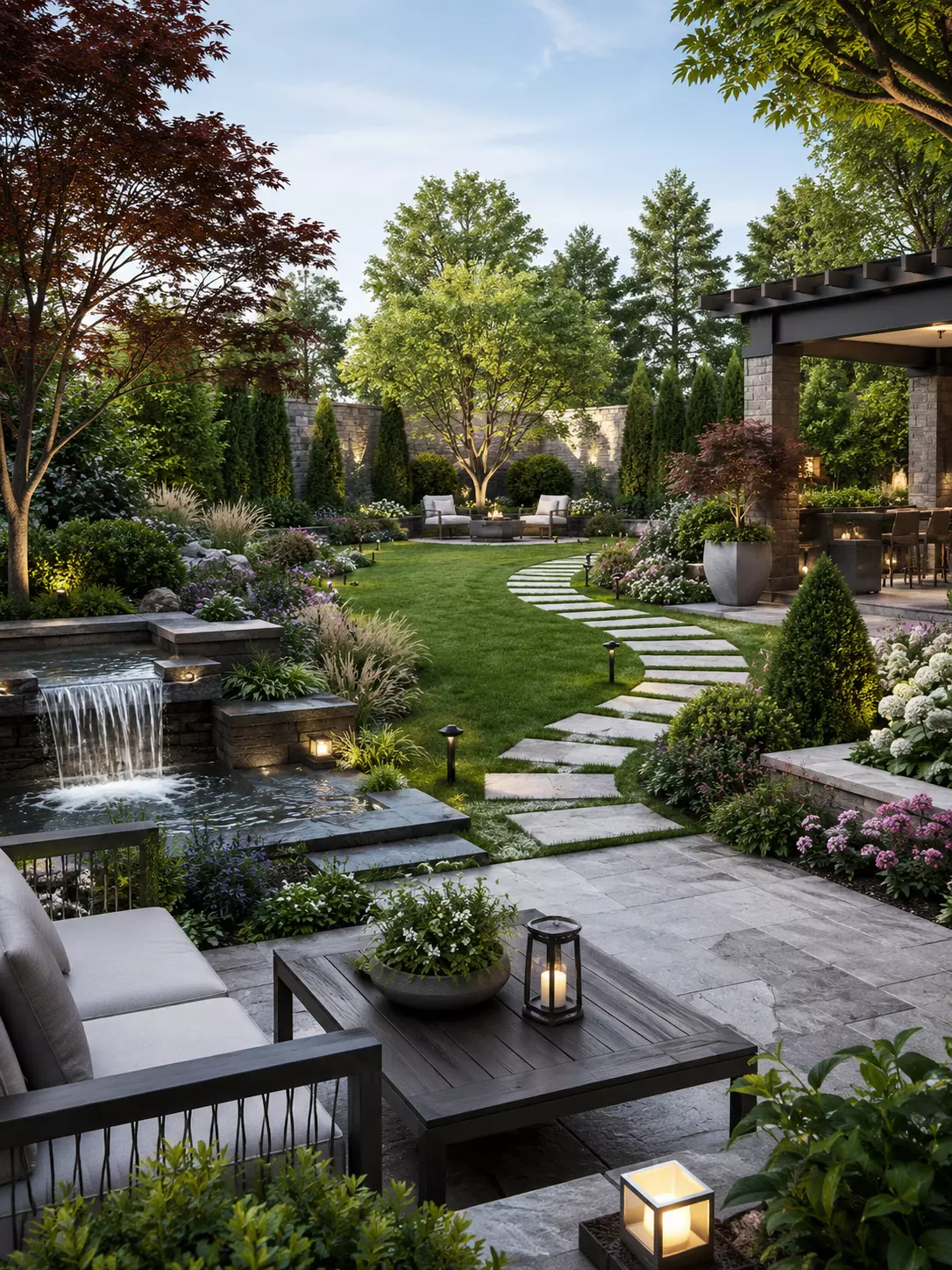 Garden landscape