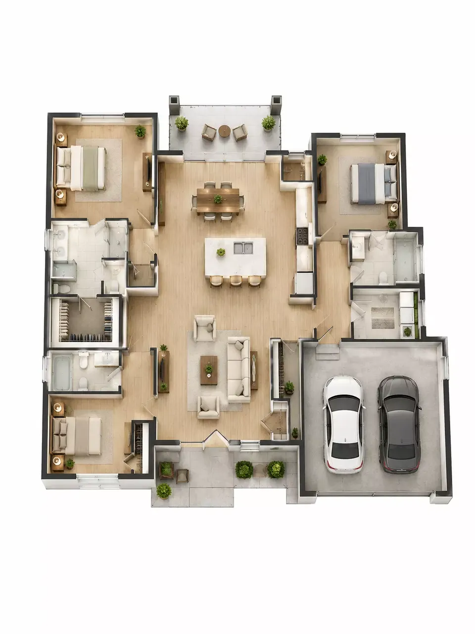 Restaurant layout design