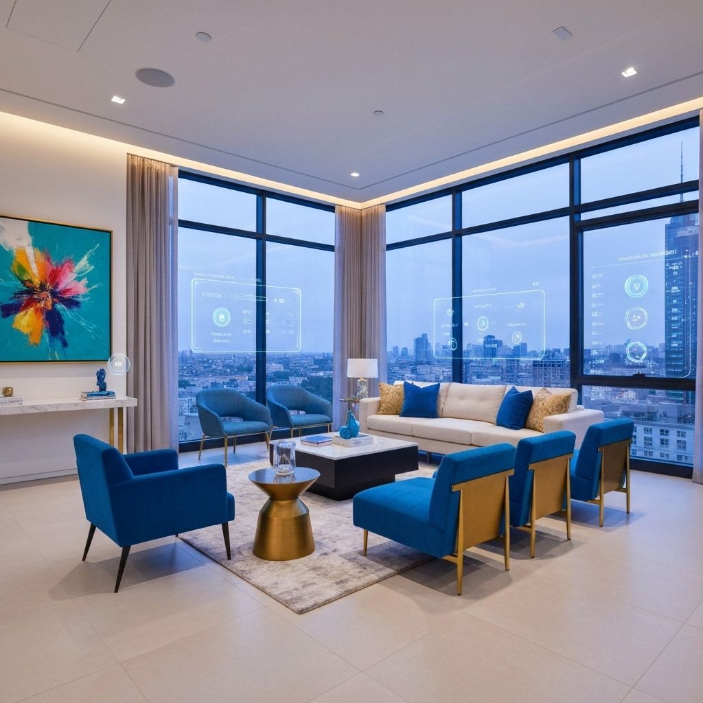 Modern Living Room AI