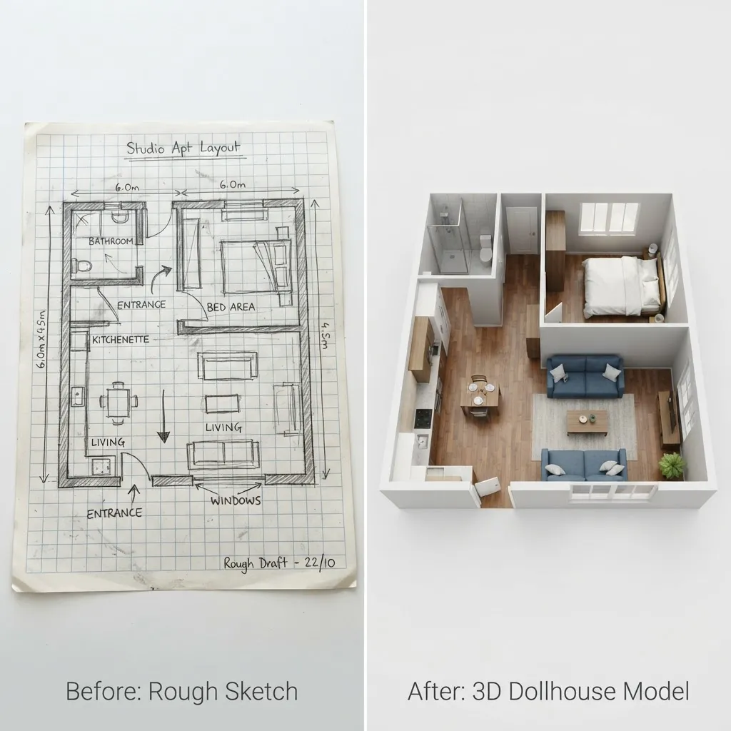 Grid Paper to 3D Model